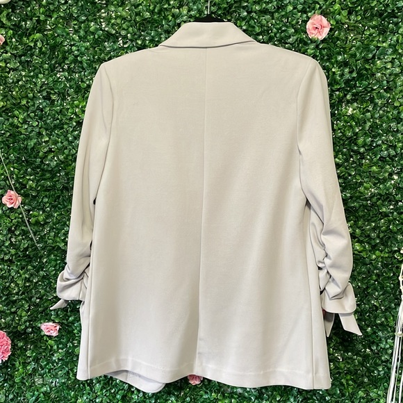 Grey Business Blazer-Cardigan - Picture 7 of 7